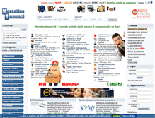 Tablet Screenshot of mercatinoannunci.net